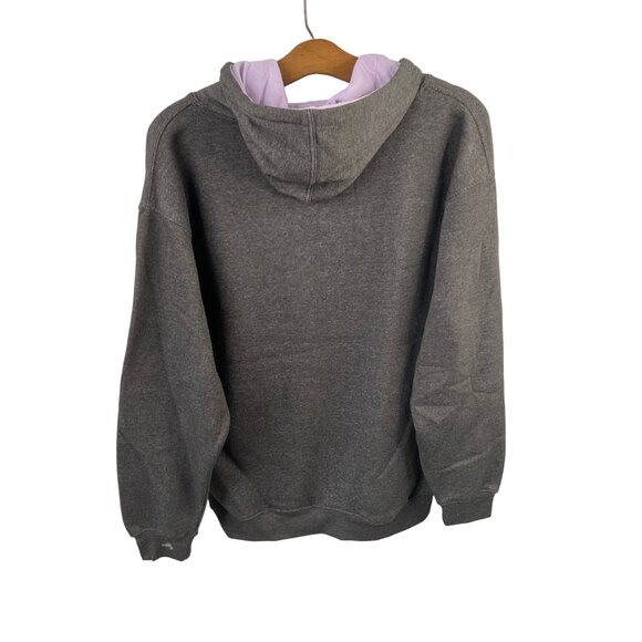 Ouray Benchmark Hoodie Size Small Lake Tahoe Colorblock Pullover Purple Gray - Picture 2 of 6